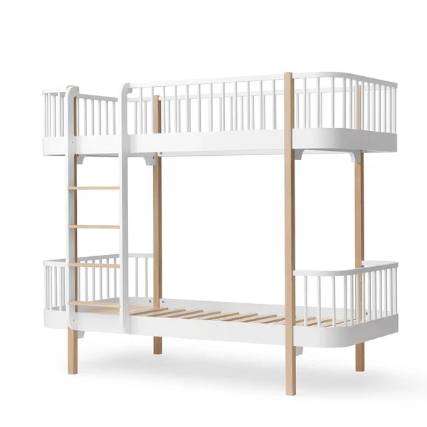Skandinavisches Etagenbett mit zwei vollwertigen Schlafplätzen. (Product)